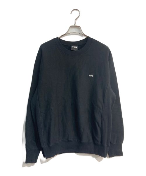 FTC（エフティーシー）FTC (エフティーシー) SMALL BOX LOGO CREW NECK ブラック サイズ:Lの古着・服飾アイテム