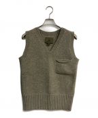 NIGEL CABOURNナイジェルケーボン）の古着「IBERICO WOOL VEST　8080040000」｜グレー