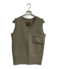 NIGEL CABOURN（ナイジェルケーボン）の古着「IBERICO WOOL VEST　8080040000」｜グレー