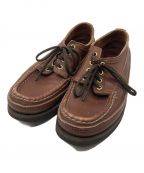 RUSSELL MOCCASINラッセルモカシン）の古着「レザーシューズ」｜ブラウン