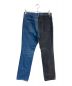 JOHN LAWRENCE SULLIVAN (ジョン ローレンス サリバン) WASHED DENIM BI-COLOR PANTS　2A029-0320-18 インディゴ サイズ:46：5000円