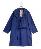 Le Sans Pareilル サン パレイユ）の古着「Cotton Moleskin Traditional Tieloken Coat　LSP-25U-203006-1」｜ネイビー