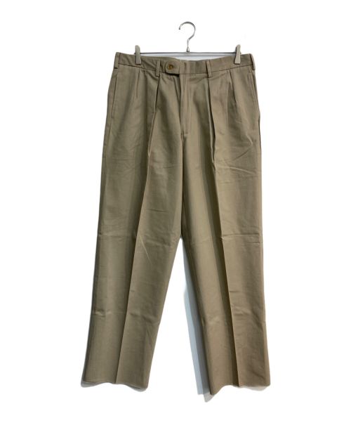 ALL AMERICAN KHAKIS（オールアメリカンカーキ）All American Khakis (オールアメリカンカーキ) リラックスフィットパンツ ベージュ サイズ:36 未使用品の古着・服飾アイテム