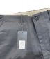 中古・古着 vestiti durevoli (ヴェスティーティ) STEVEN ALAN (スティーブンアラン) TC TWILL NO TUCK PANTS グレー サイズ:50 未使用品：7000円