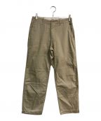 vestiti durevoli×STEVEN ALANヴェスティーティ×スティーブンアラン）の古着「TC TWILL NO TUCK PANTS」｜ベージュ