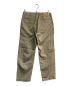 vestiti durevoli (ヴェスティーティ) STEVEN ALAN (スティーブンアラン) TC TWILL NO TUCK PANTS ベージュ サイズ:46 未使用品：7000円