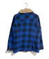 TMT (ティーエムティー) BUFFALO CHECK BOA RANCH COAT　TJK-F1909 ブルー サイズ:S：10000円