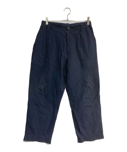 la favola（ラ ファーヴォラ）la favola (ラ ファーヴォラ) LINEN EAZY PANTS　	23SS　P18-23102 ネイビー サイズ:2の古着・服飾アイテム