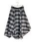 PENDLETON (ペンドルトン) CONVERSE TOKYO (コンバーストウキョウ) STAR★ CUT FLANNEL CHECKED SKIRT　A2849FS430 グレー サイズ:Free：10000円