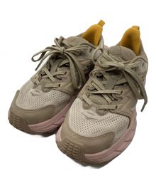 HOKAONEONE（ホカオネオネ）の古着「ANACAPA BREEZE LOW 1127921」｜ベージュ×ピンク