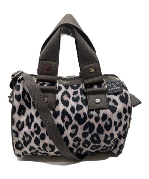 LeSportsac（レスポートサック）LeSportsac (レスポートサック) MAISON DE REEFUR (メゾン ド リーファー) レオパードショルダーバッグ グレー サイズ:-の古着・服飾アイテム