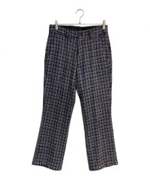 Needles（ニードルズ）の古着「Basic Trouser Fancy Tweed HW098」｜ネイビー×グレー