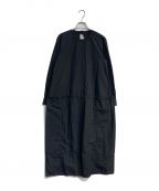 MARNIマルニ）の古着「Cotton Poplin Midi Dress　ABMA0671A0」｜ブラック