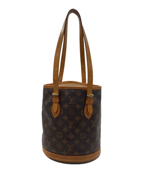 LOUIS VUITTON（ルイ ヴィトン）LOUIS VUITTON (ルイ ヴィトン) ショルダーバッグ　バケットPM　モノグラム　M42238 ブラウン サイズ:-の古着・服飾アイテム