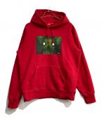 SUPREME×Chris Cunninghamシュプリーム×クリスカニンガム）の古着「Chihuahua hooded Sweats　18AW」｜レッド