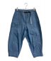 THE NORTHFACE PURPLELABEL（ザ・ノースフェイス パープルレーベル）の古着「Denim Field Wide Cropped Pants　NT5104N」｜ライトインディゴ