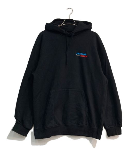 doublet（ダブレット）doublet (ダブレット) HIDDEN CHAOS EMBROIDERY HOODIE　20SS　20SS25CS148 ブラック サイズ:Mの古着・服飾アイテム