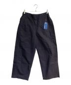 TapWaterタップウォーター）の古着「Cotton Ripstop Military Trousers　TP231-40012」｜ブラック