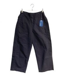 TapWater（タップウォーター）の古着「Cotton Ripstop Military Trousers　TP231-40012」｜ブラック