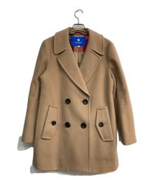 BLUE LABEL CRESTBRIDGE（ブルーレーベルクレストブリッジ）の古着「Pコート」｜ベージュ