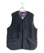 THE NORTHFACE PURPLELABELザ・ノースフェイス パープルレーベル）の古着「Wool Boa WINDSTOPPER Field Vest　NA2350N」｜グレー