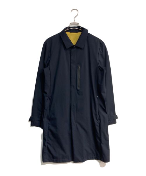 DESCENTE（デサント）DESCENTE (デサント) ステンカラーコート　7728M191 ネイビー サイズ:LLの古着・服飾アイテム