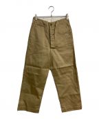 orSlowオアスロウ）の古着「VINTAGE FIT ARMY TROUSERS　03-V5361-40」｜ベージュ