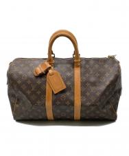 LOUIS VUITTON (ルイ ヴィトン) トラベルバッグ　キーポル45　モノグラム　M41428 ブラウン