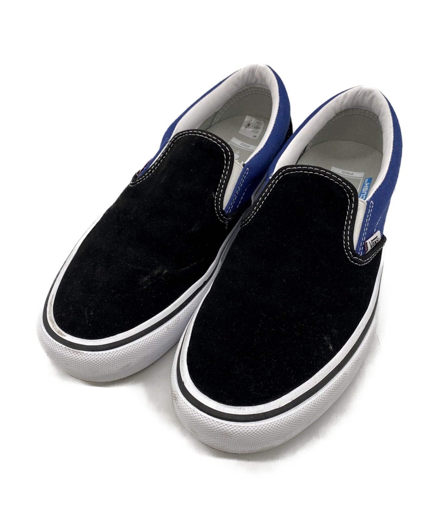 中古 古着通販 Vans バンズ スリッポン ブルー ブラック サイズ 27 5cm Anti Hero ブランド 古着通販 トレファク公式 Trefac Fashion