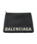 BALENCIAGA（バレンシアガ）の古着「クラッチバッグ」｜ブラック