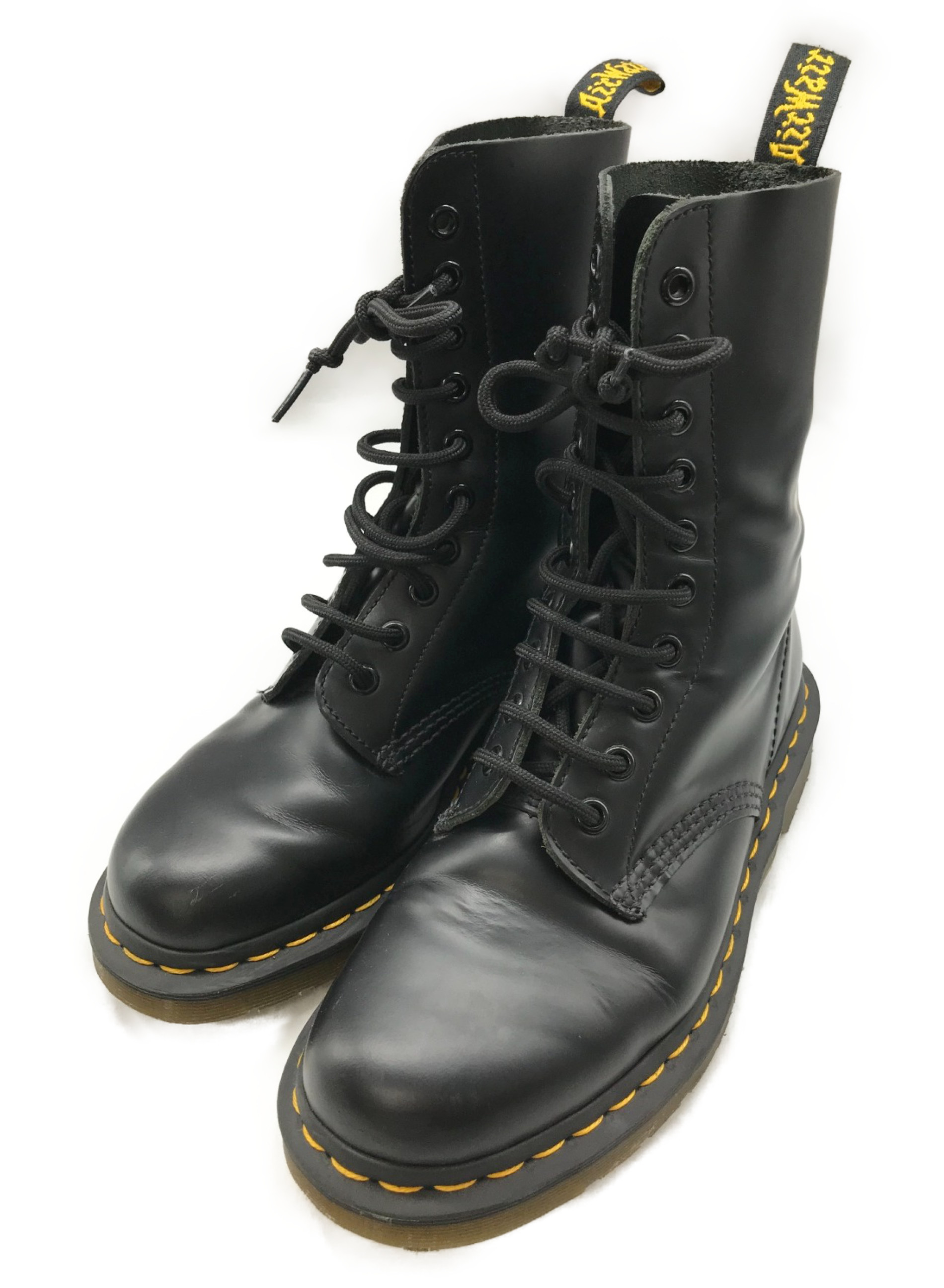 中古 古着通販 Dr Martens ドクターマーチン 10ホールブーツ ブラック サイズ Uk5 1490 ブランド 古着通販 トレファク公式 Trefac Fashion