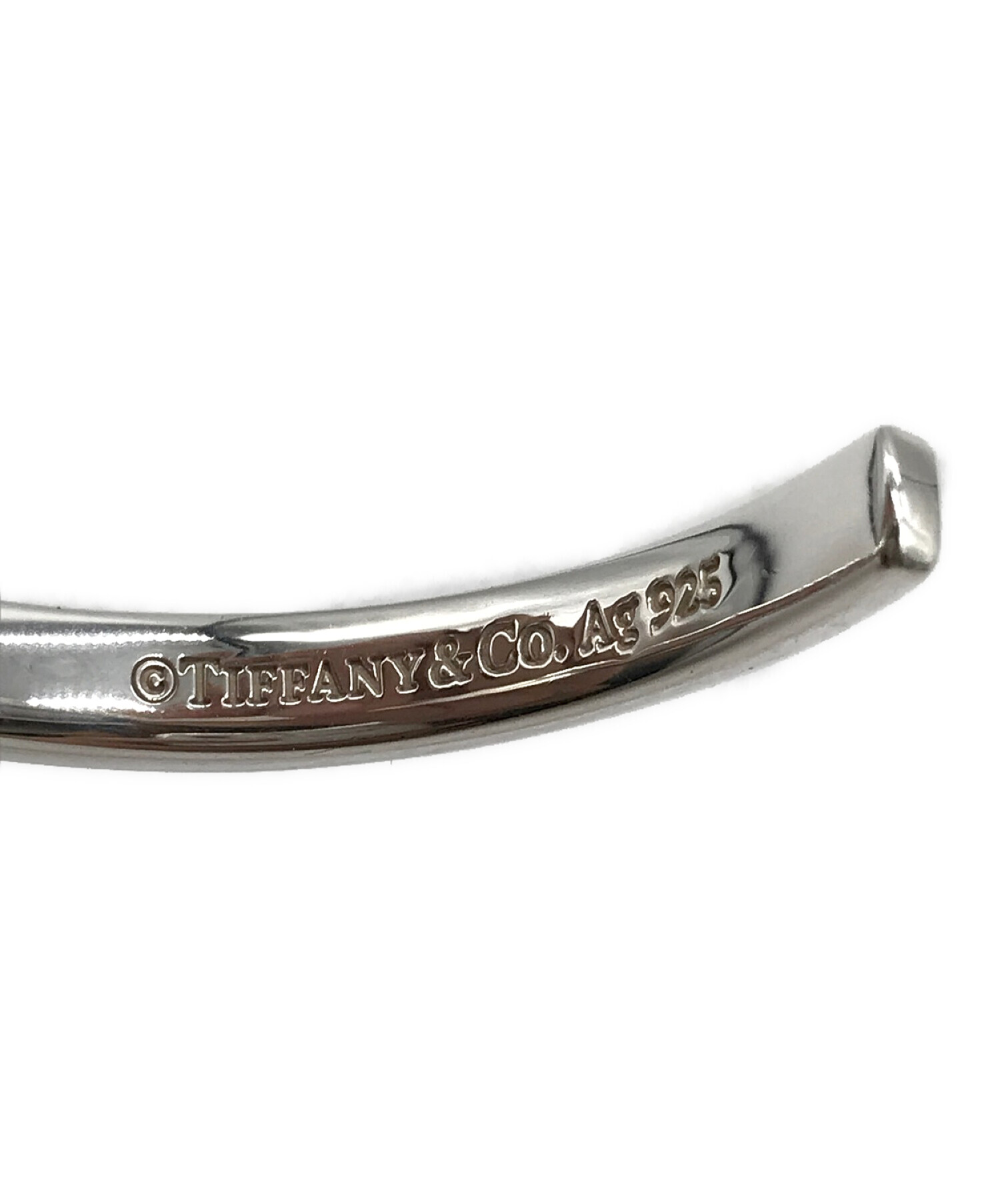 中古 メンズ ティファニー 17 ブレスレット Bangle Tiffanyco シルバー レディース ナローバングル