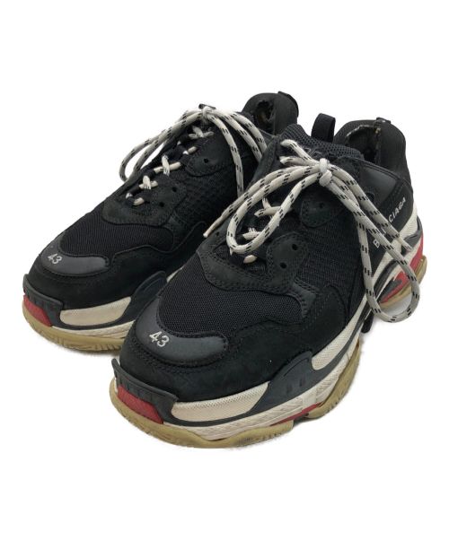 BALENCIAGA（バレンシアガ）BALENCIAGA (バレンシアガ) triple S/トリプルエス ブラック サイズ:28.5cmの古着・服飾アイテム