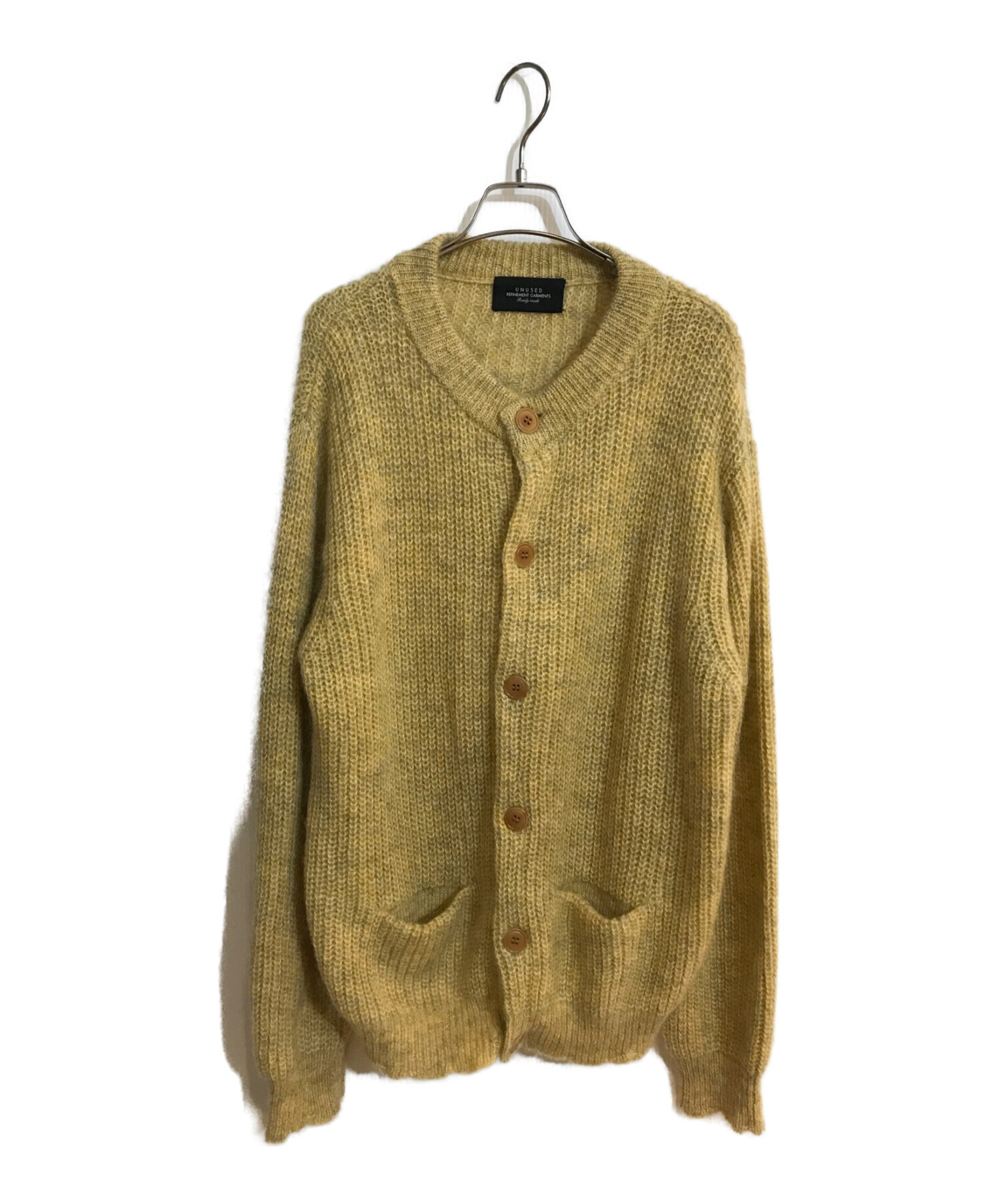 海外輸入】 UNUSED 5G border knit cardigan 2size ecousarecycling.com