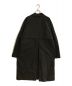 YAECA (ヤエカ) SOUTIEN COLLAR COAT/ステンカラーコート ネイビー サイズ:LARGE：13000円