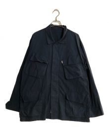 SH（エスエイチ）の古着「FATIGUE SHIRT/ファティーグシャツ」｜ネイビー