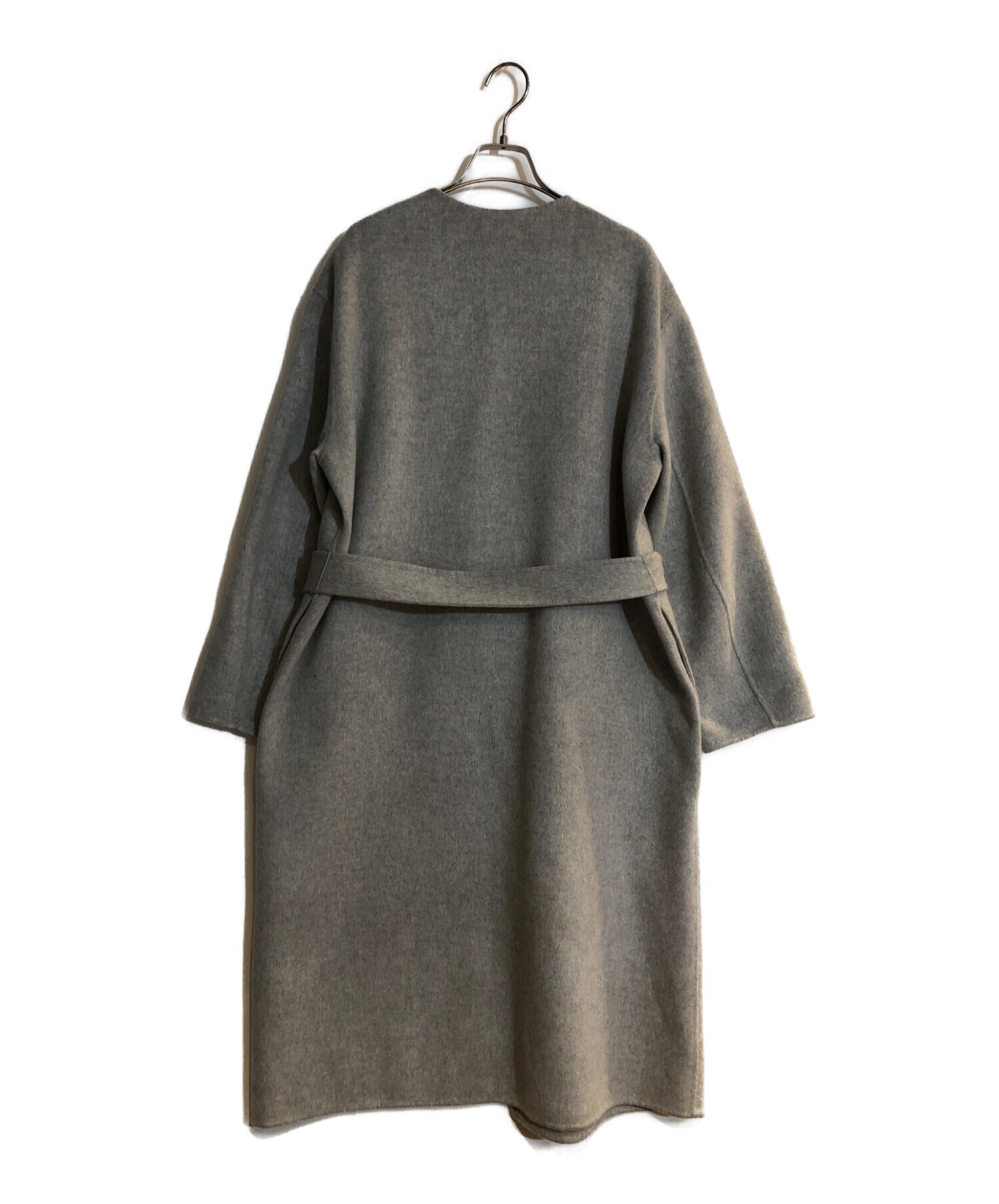 最終】セオリーLuxe New Divide Collarless Coat-