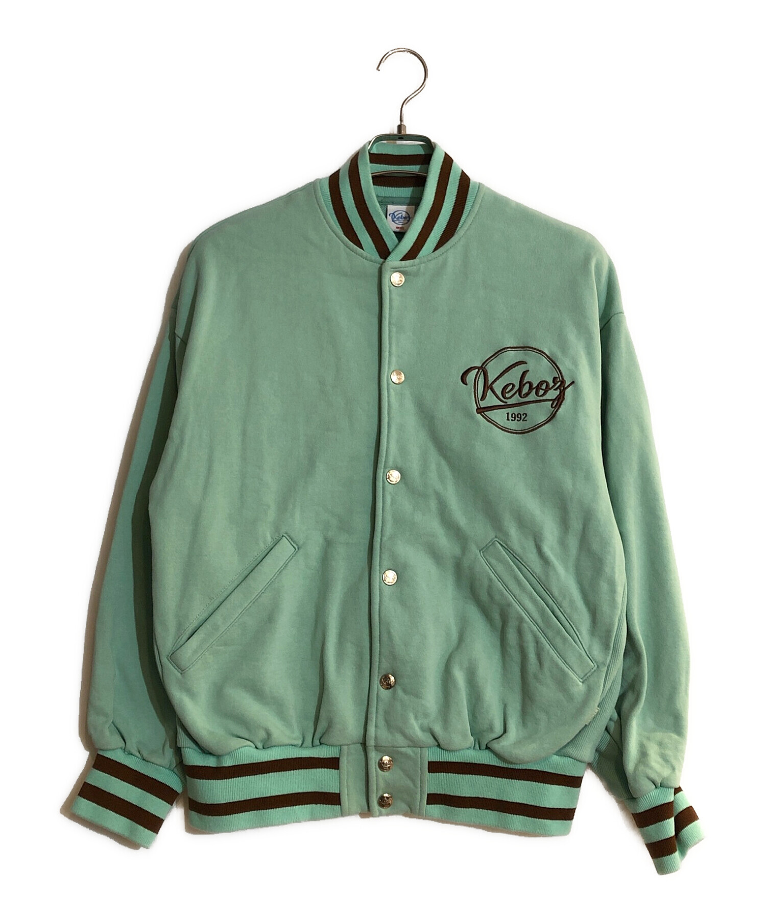 アニメショート KEBOZ BB LOGO SWEAT VARSITY JACKET 1368 - 通販