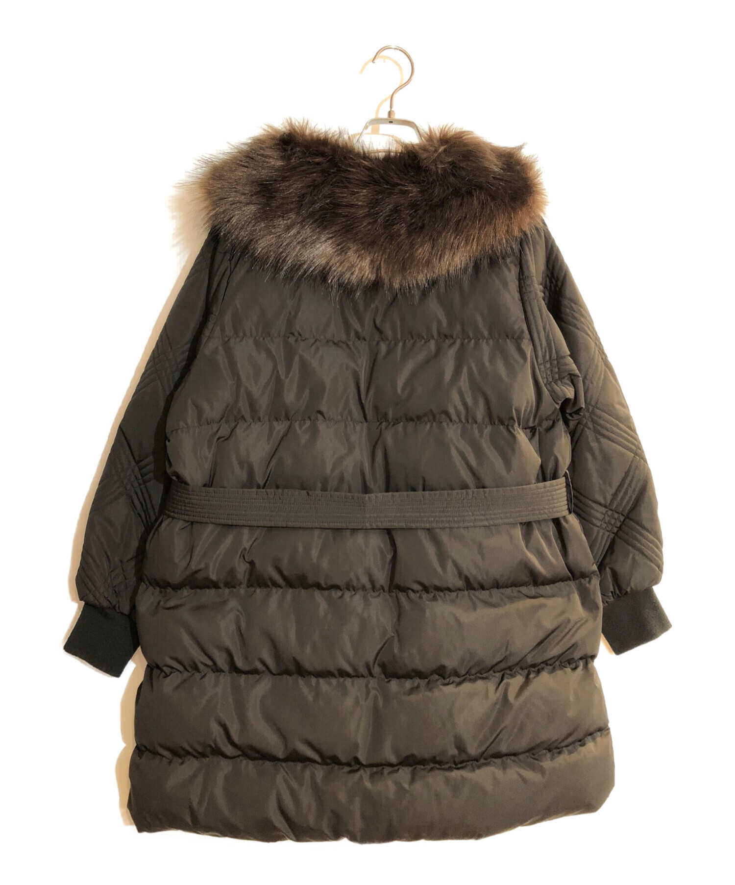 【中古・古着通販】epine (エピヌ) fur collar quilting downcoat