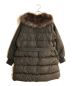 epine (エピヌ) fur collar quilting downcoat/ファーカラーキルティングダウンコート ブラック サイズ:表記なし：5800円