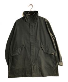 ATON（エイトン）の古着「COTTON NYLON OXFORD/コットン　ナイロン　オックスフォード」｜グリーン