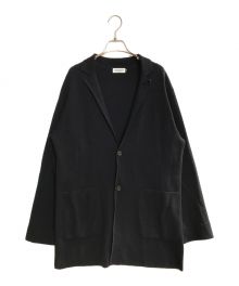 MACALASTAIR（マカラスター）の古着「KNIT JACKET/ニットジャケット」｜ネイビー