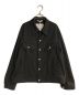 DAIRIKU（ダイリク）の古着「Regular Polyester Jacket/レギュラーポリエステルジャケット」｜ブラック