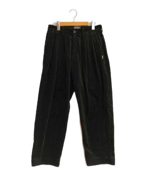 WTAPS（ダブルタップス）WTAPS (ダブルタップス) TROUSERS. COTTON. CORDUROY ブラック サイズ:01の古着・服飾アイテム