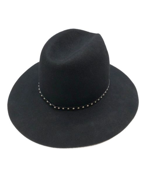 MINEDENIM（マインデニム）MINEDENIM (マインデニム) Studs Western HAT/スタッズ ウェスタン ハット ブラックの古着・服飾アイテム