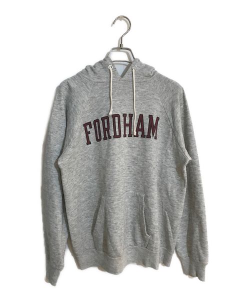 Champion（チャンピオン）Champion (チャンピオン) Fordham Universityプルオーバーパーカー グレー サイズ:SIZE Lの古着・服飾アイテム