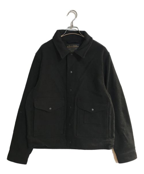 FILSON GARMENT（フィルソン ガーメント）FILSON GARMENT (フィルソンガーメント) マッキーノウールワークジャケット PEATBLACK サイズ:SIZE M 未使用品の古着・服飾アイテム