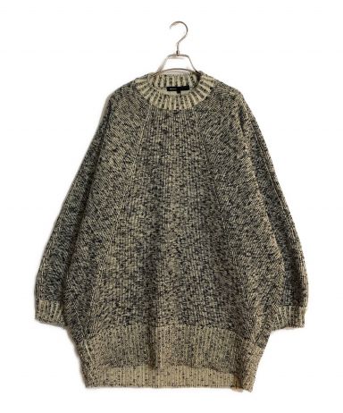 [中古]08sircus(ゼロエイトサーカス)のメンズ トップス Wool Cotton melange dolman sweater/ウール  コットン メランジ ドルマン セーター
