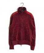 adidas originals ×Ivy Parkアディダスオリジナル×アイビーパーク）の古着「VELOUR TRACK JACKET/ベロアトラックジャケット」｜レッド