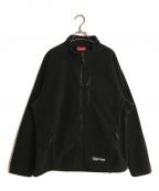 SUPREMEシュプリーム）の古着「polartec zip jacket/ポーラテックジップジャケット」｜ブラック